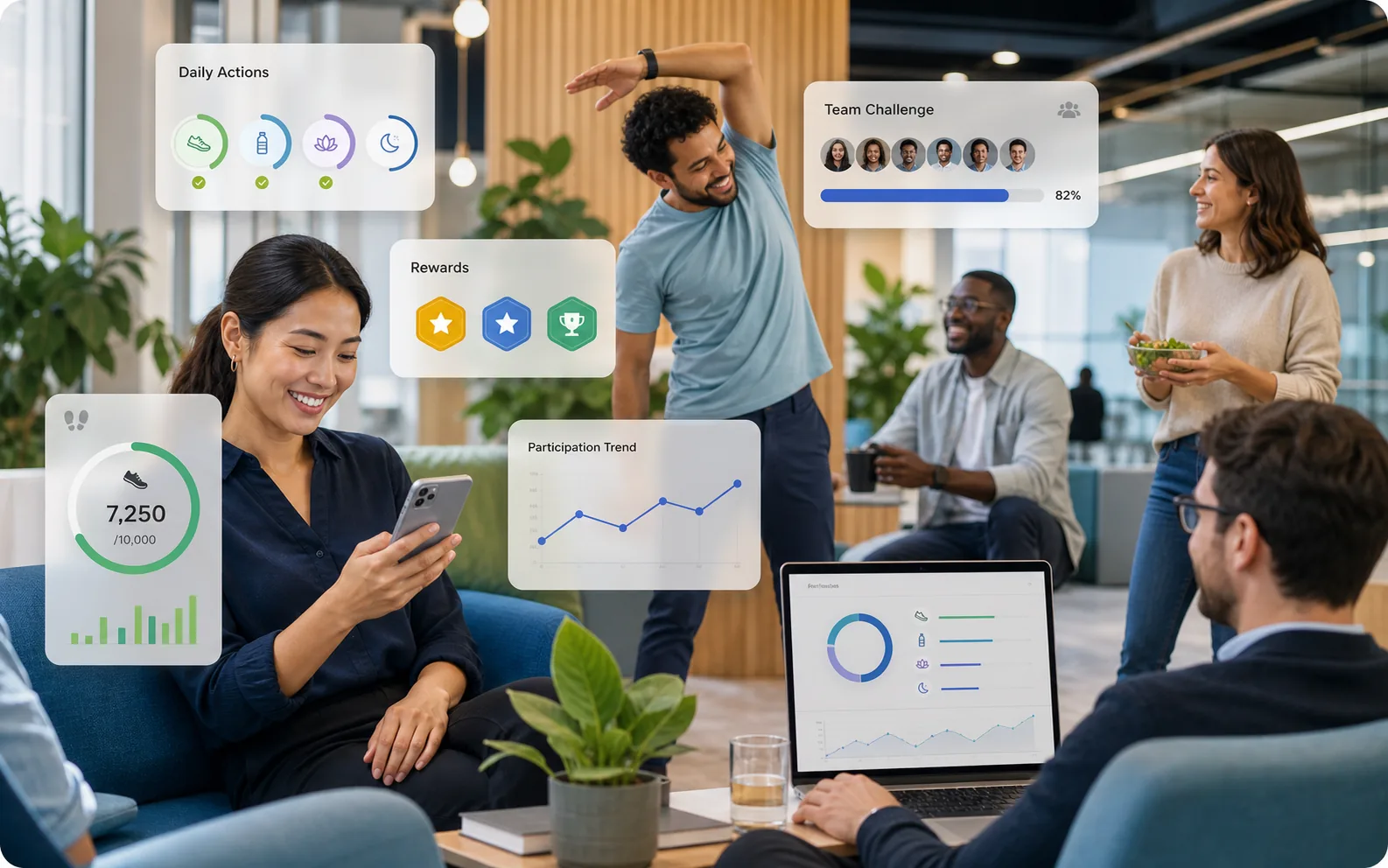 Employee benefits solution visual
